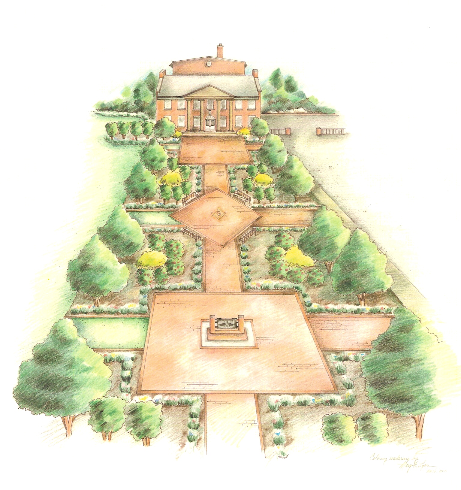 Masonic Walkway & Gardens